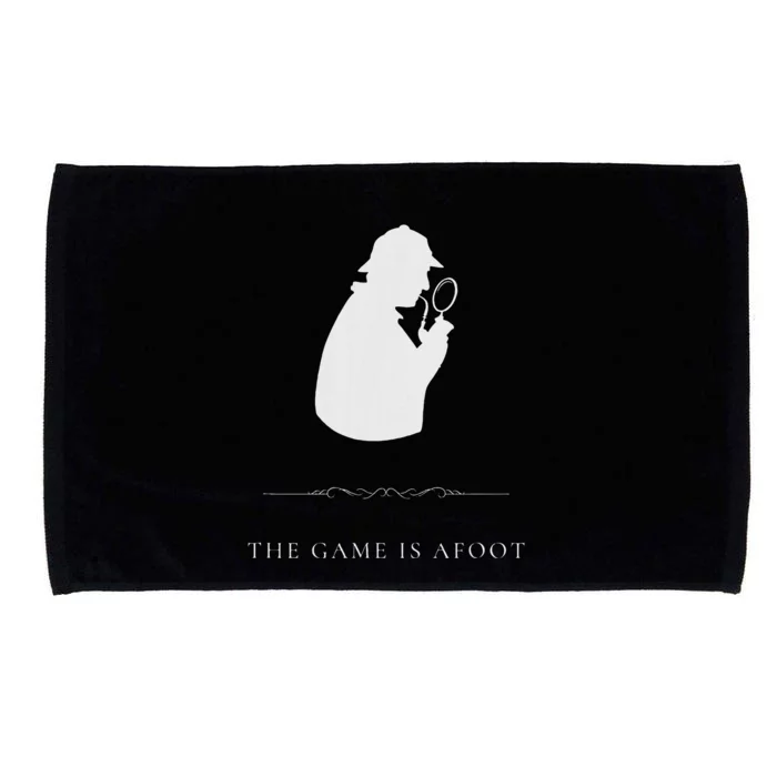 S.H.E.R.L.O.C.K H.O.L.M.E.S The Game Is Afoot Microfiber Hand Towel