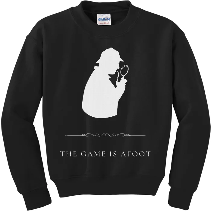 S.H.E.R.L.O.C.K H.O.L.M.E.S The Game Is Afoot Kids Sweatshirt