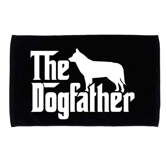 Siberian Husky The Dogfather Microfiber Hand Towel