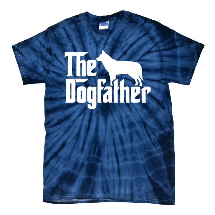 Siberian Husky The Dogfather Tie-Dye T-Shirt