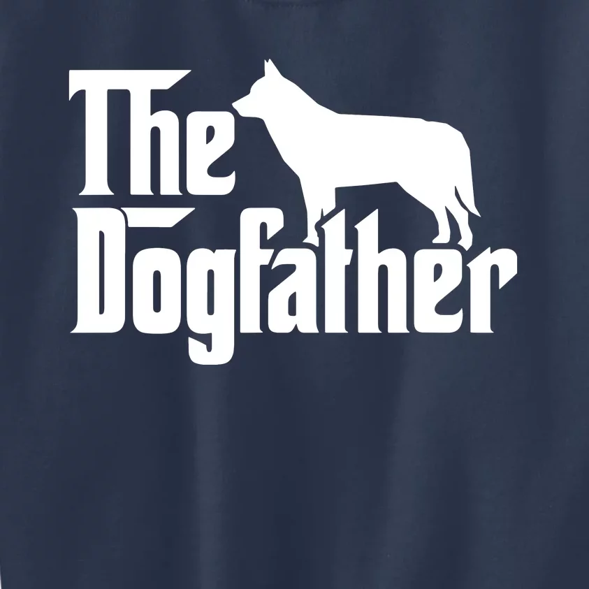 Siberian Husky The Dogfather Kids Sweatshirt