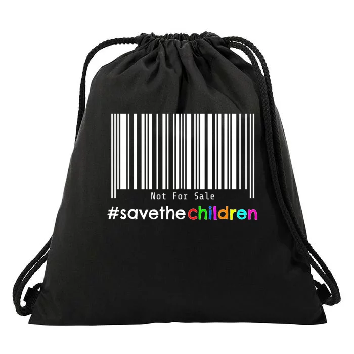 Stop Human Trafficking Gods Children Are Not For Sale Drawstring Bag