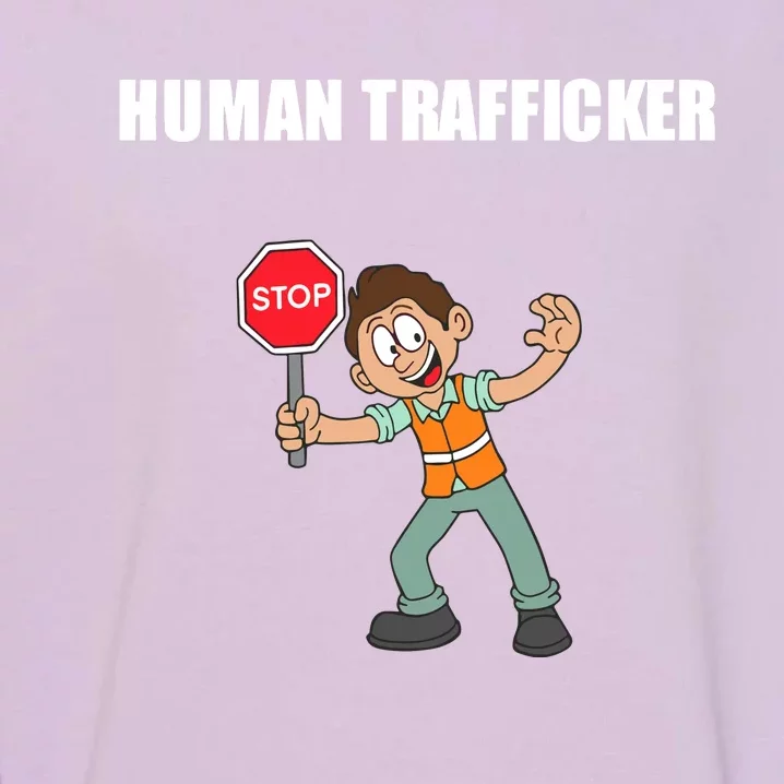 Summerhaysbros Human Trafficker Garment-Dyed Sweatshirt