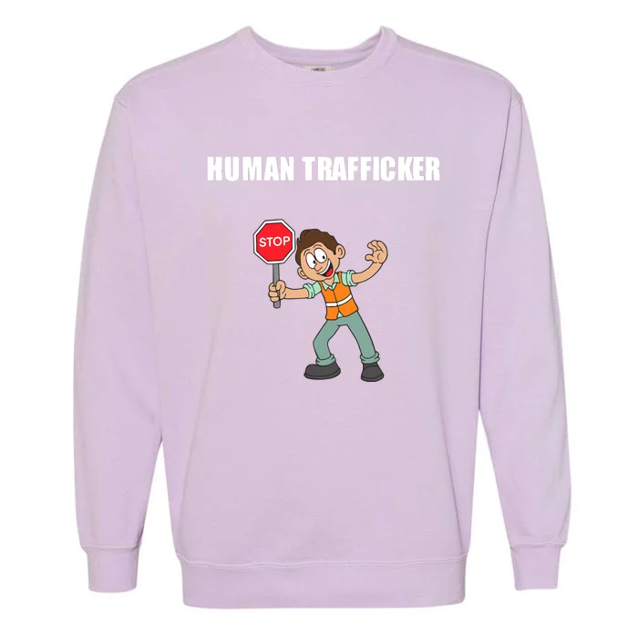 Summerhaysbros Human Trafficker Garment-Dyed Sweatshirt