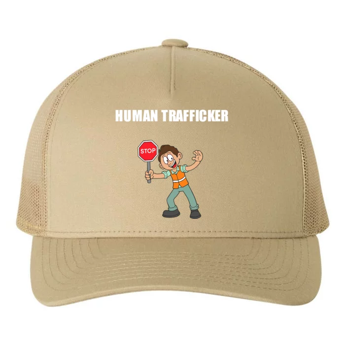 Summerhaysbros Human Trafficker Yupoong Adult 5-Panel Trucker Hat