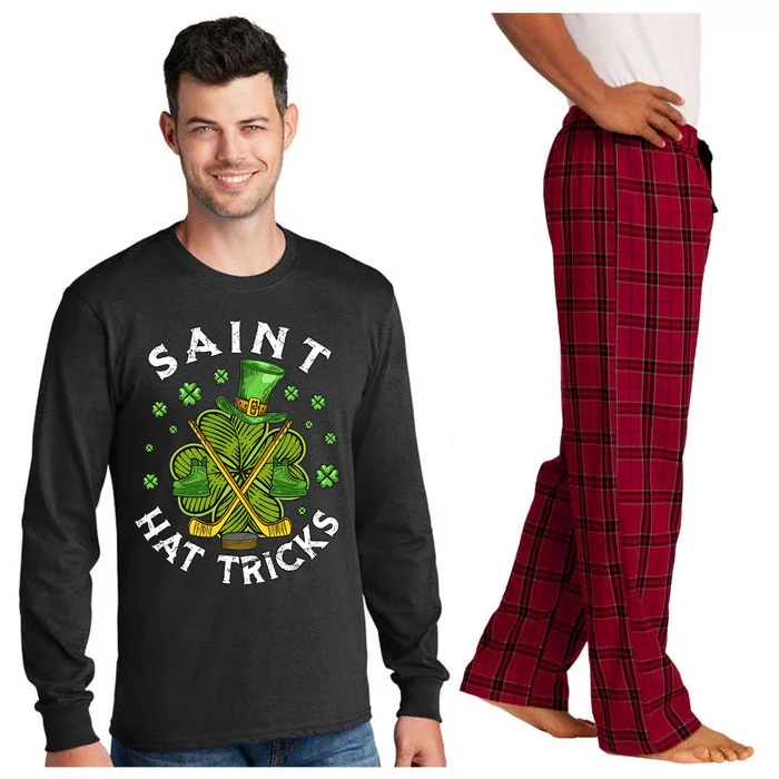 Saint Hat Tricks Long Sleeve Pajama Set