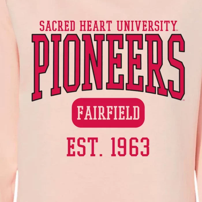 Sacred Heart University Pioneers Est. Date Womens California Wash Sweatshirt