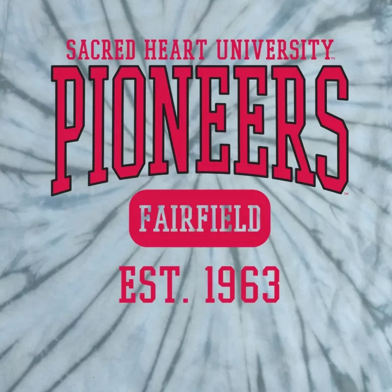 Sacred Heart University Pioneers Est. Date Tie-Dye T-Shirt