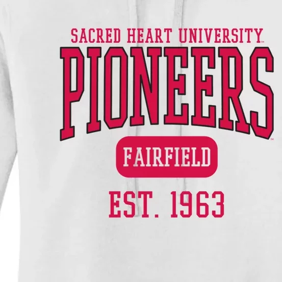 Sacred Heart University Pioneers Est. Date Women's Pullover Hoodie