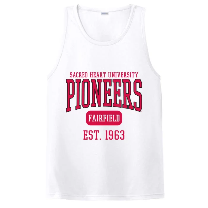 Sacred Heart University Pioneers Est. Date Performance Tank