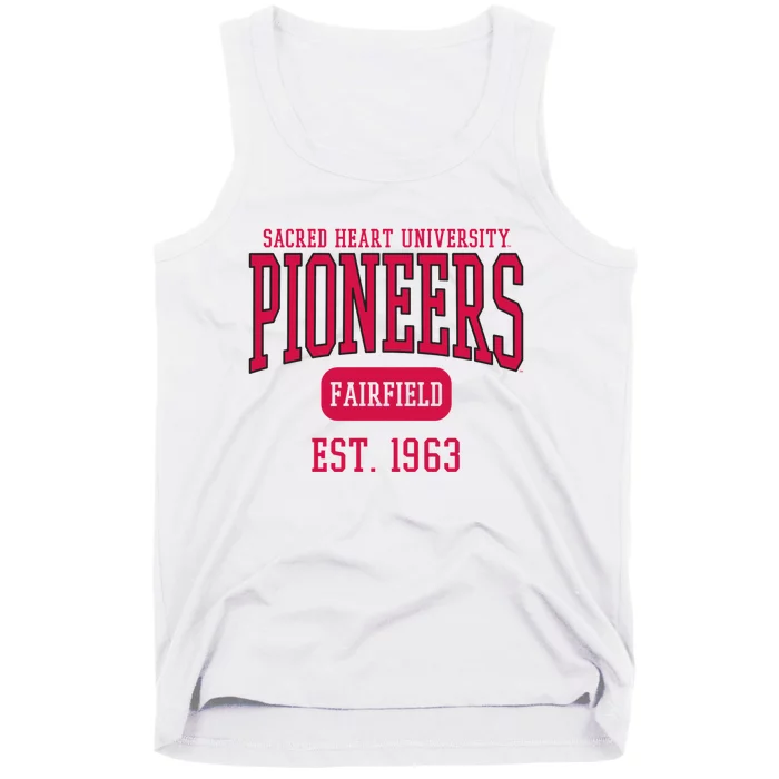 Sacred Heart University Pioneers Est. Date Tank Top