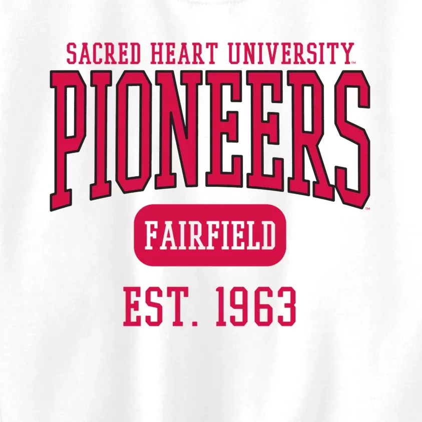 Sacred Heart University Pioneers Est. Date Kids Sweatshirt