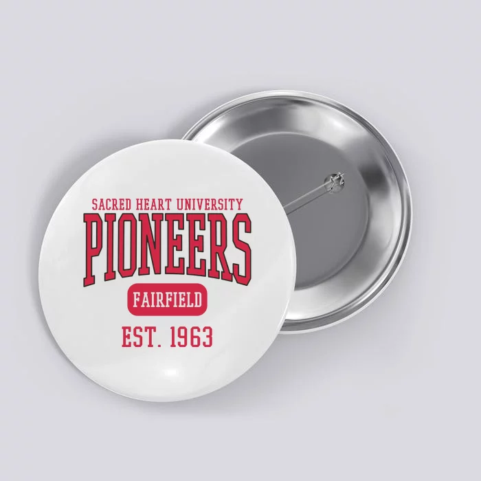 Sacred Heart University Pioneers Est. Date Sweatshirt Button