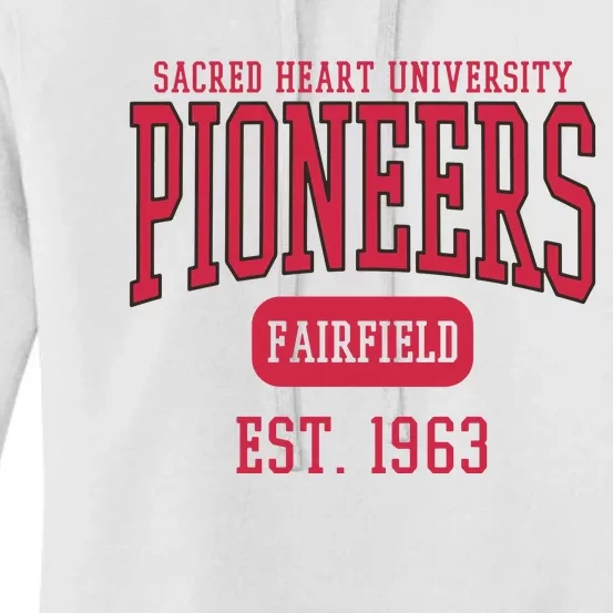 Sacred Heart University Pioneers Est. Date Sweatshirt Women's Pullover Hoodie