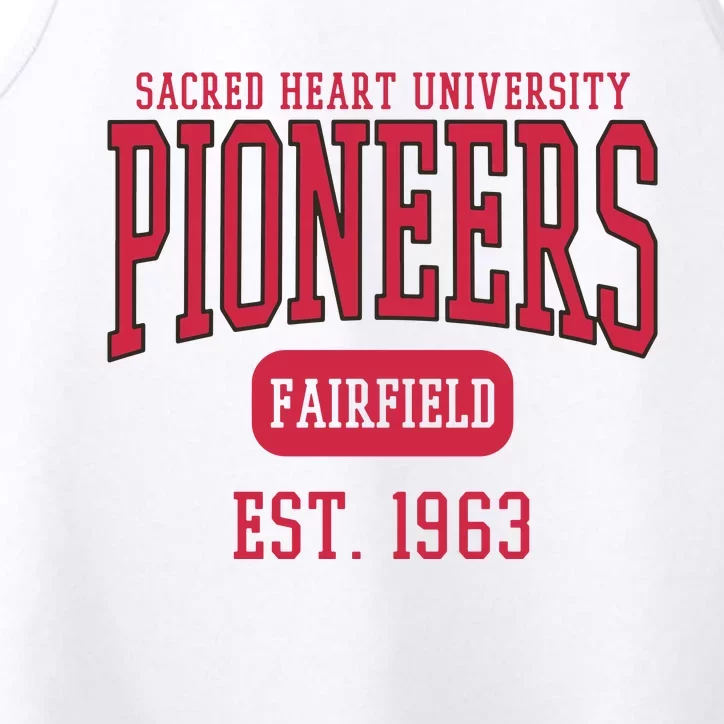 Sacred Heart University Pioneers Est. Date Sweatshirt Performance Tank