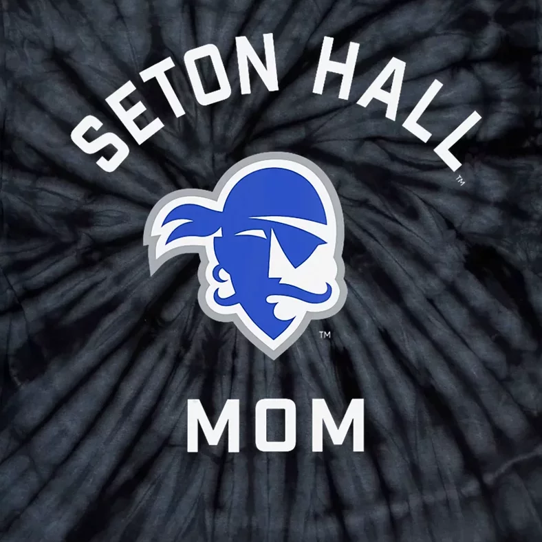 Seton Hall University Shu Pirates Arched Mom Tie-Dye T-Shirt