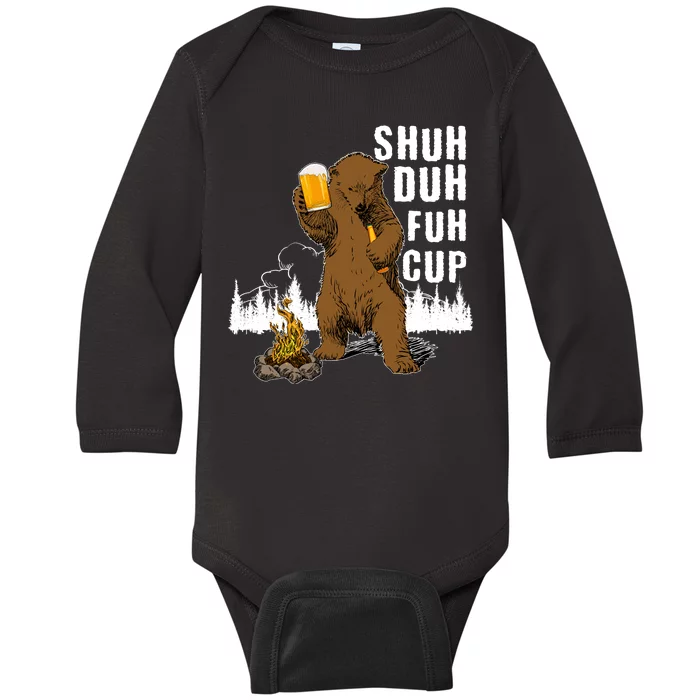 Shuh Duh Fuh Cup Baby Long Sleeve Bodysuit