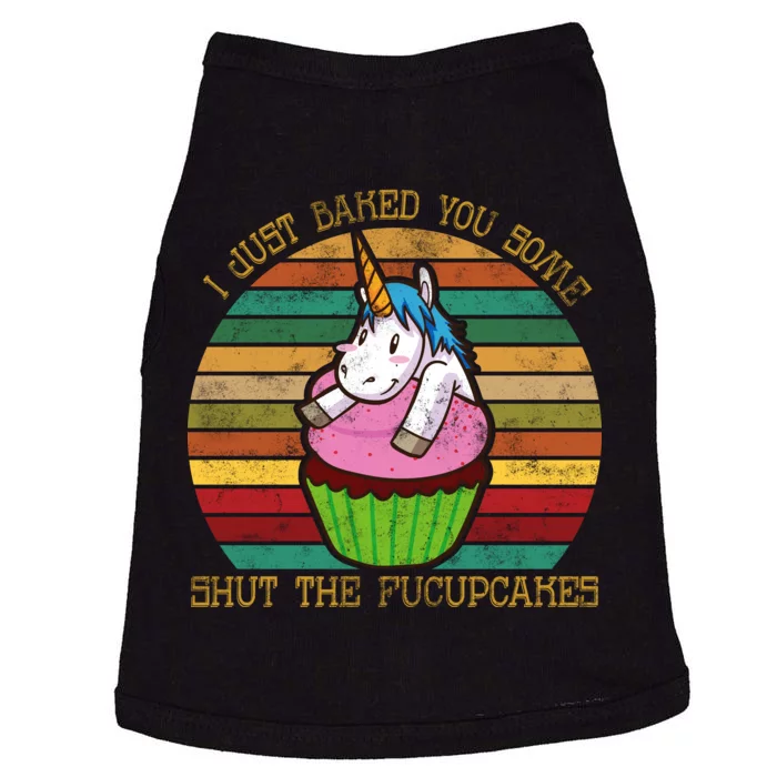 Shut The Fucupcakes Doggie Tank