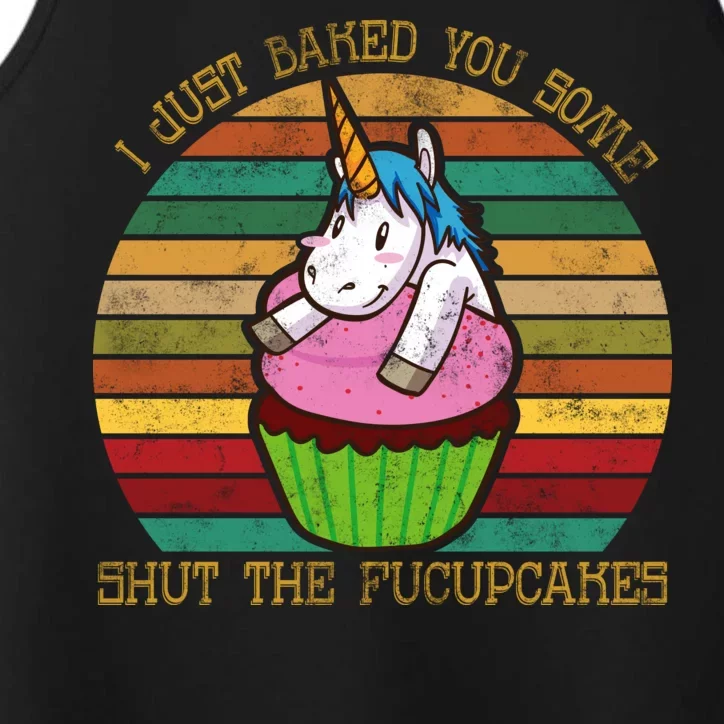 Shut The Fucupcakes Performance Tank