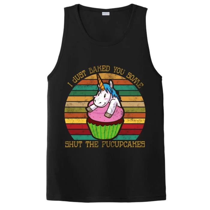 Shut The Fucupcakes Performance Tank