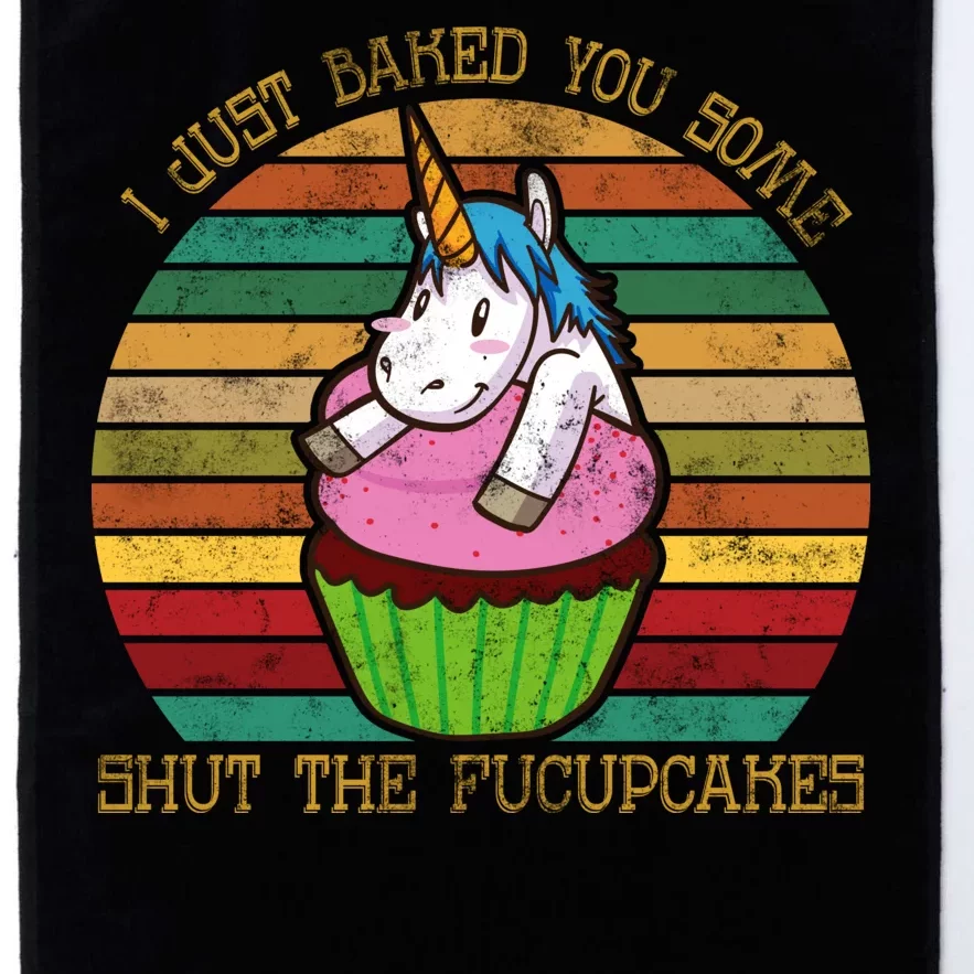 Shut The Fucupcakes Platinum Collection Golf Towel