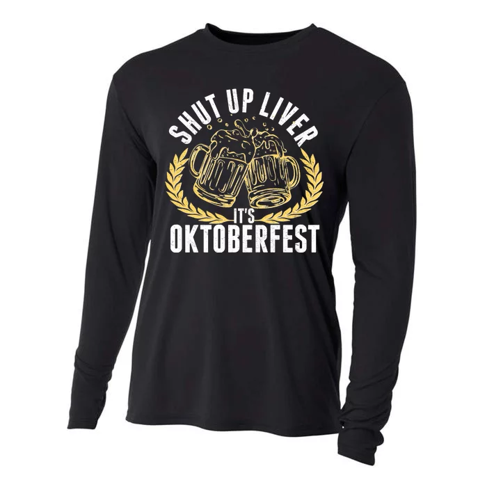 Shut Up Liver It's Oktoberfest Cooling Performance Long Sleeve Crew