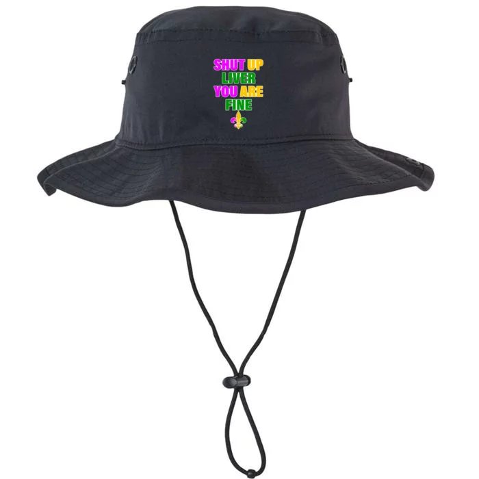 Shut Up Liver You Are Fine Mardi Gras Spade Legacy Cool Fit Booney Bucket Hat