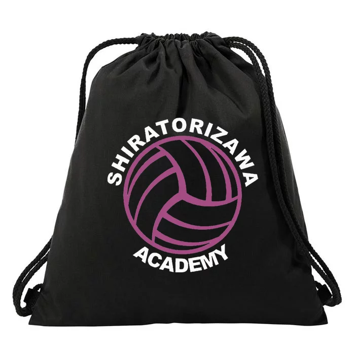 Shiratorizawa High Volleyball Practice Anime Manga Cosplay Drawstring Bag