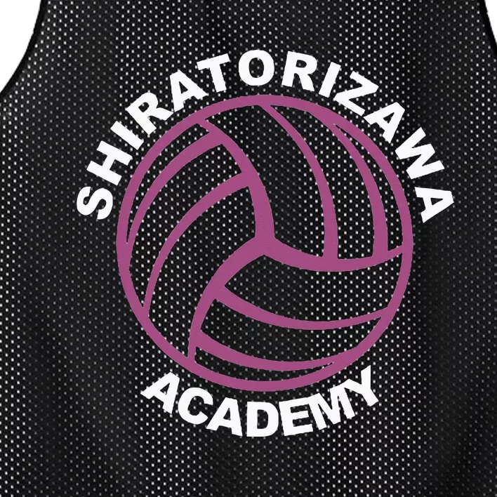 Shiratorizawa High Volleyball Practice Anime Manga Cosplay Mesh Reversible Basketball Jersey Tank