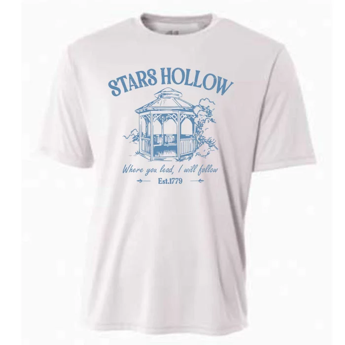 Stars Hollow Vintage Style Cooling Performance Crew T-Shirt