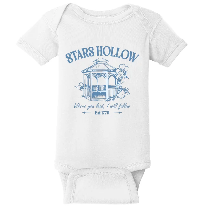 Stars Hollow Vintage Style Baby Bodysuit