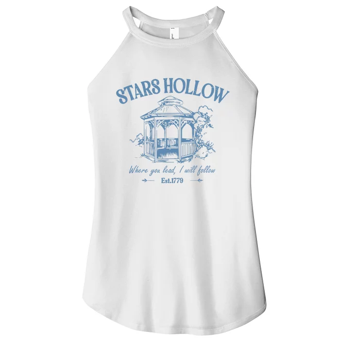 Stars Hollow Vintage Style Women’s Perfect Tri Rocker Tank