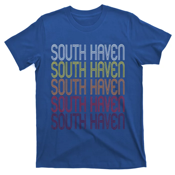 South Haven Vintage Style Michigan T-Shirt