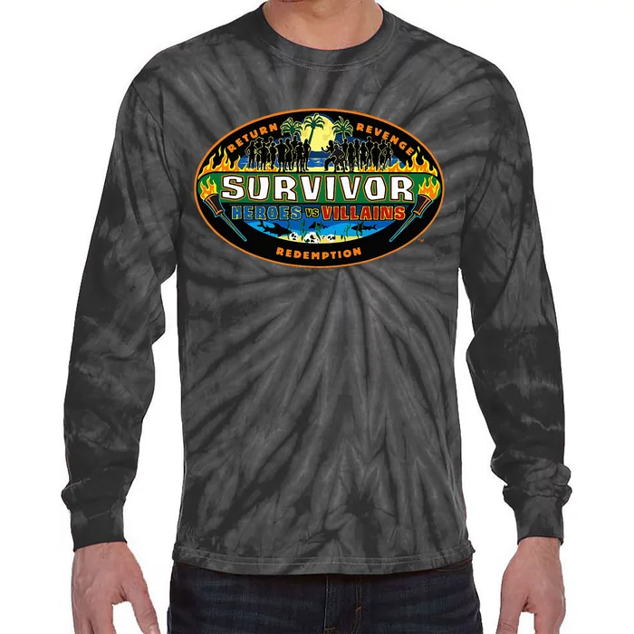 Survivor Heroes Vs Villains Tie-Dye Long Sleeve Shirt