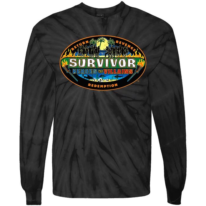 Survivor Heroes Vs Villains Tie-Dye Long Sleeve Shirt