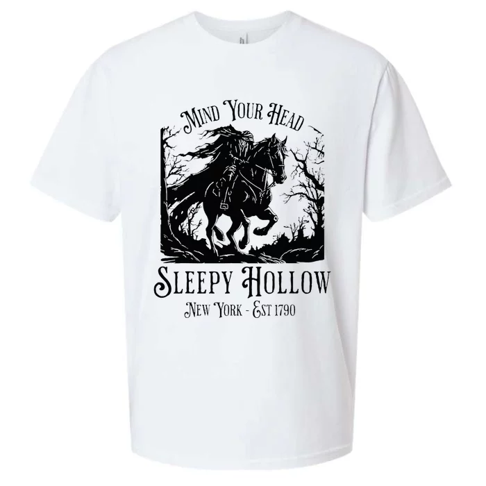 Sleepy Hollow Vintage Headless Horseman Halloween Sueded Cloud Jersey T-Shirt