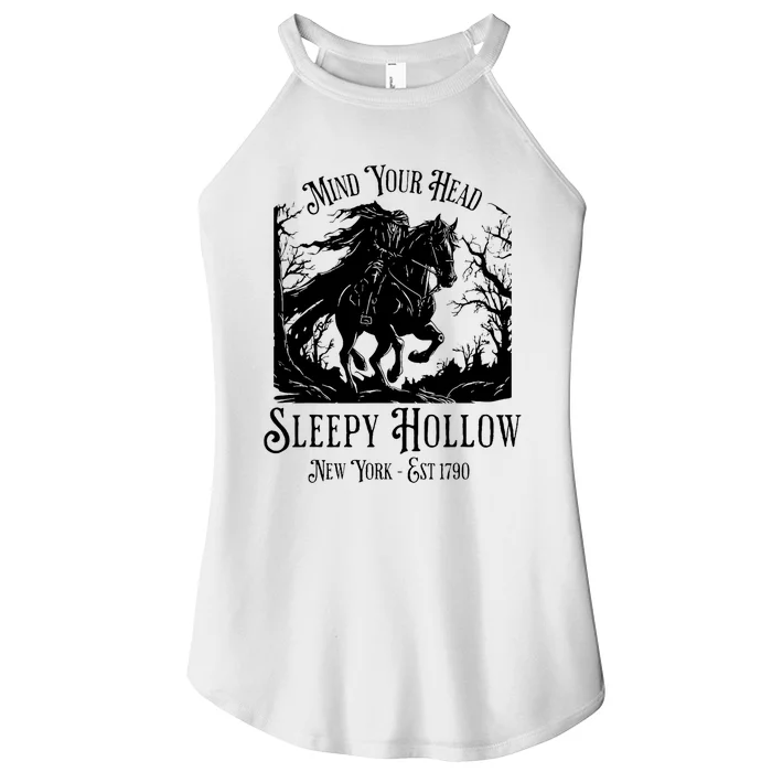 Sleepy Hollow Vintage Headless Horseman Halloween Women’s Perfect Tri Rocker Tank