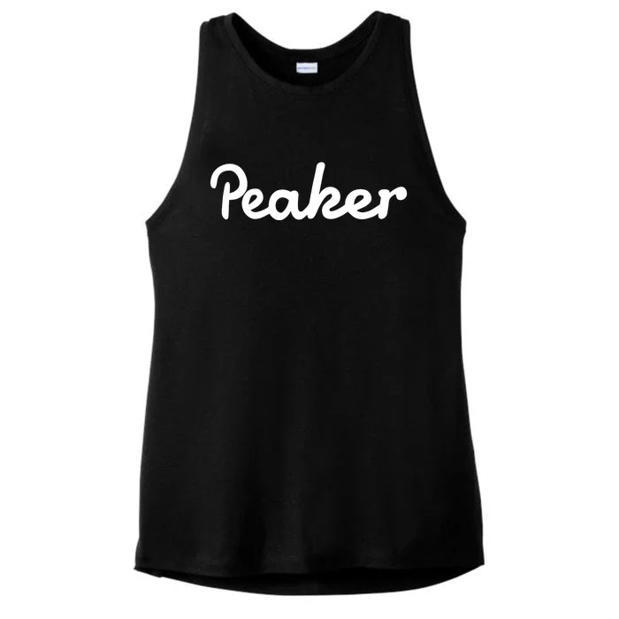 Sam Heughan Wearing Peaker Ladies Tri-Blend Wicking Tank