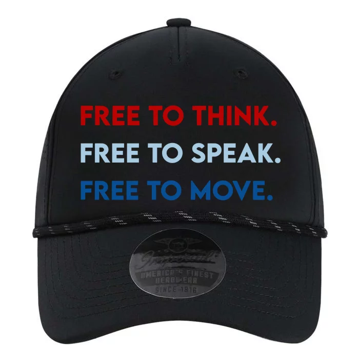 Sara Higdon Wearing Free To Think Free To Speak Free To Move Performance The Dyno Cap