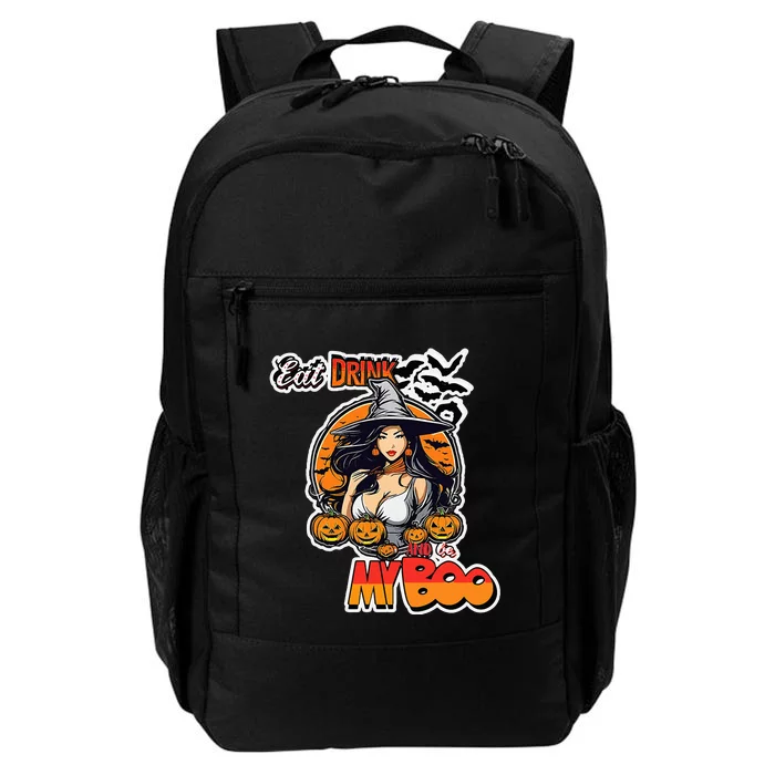 Spellbound Halloween Witch Eat Drink And Be My Boo Daily Commute Backpack