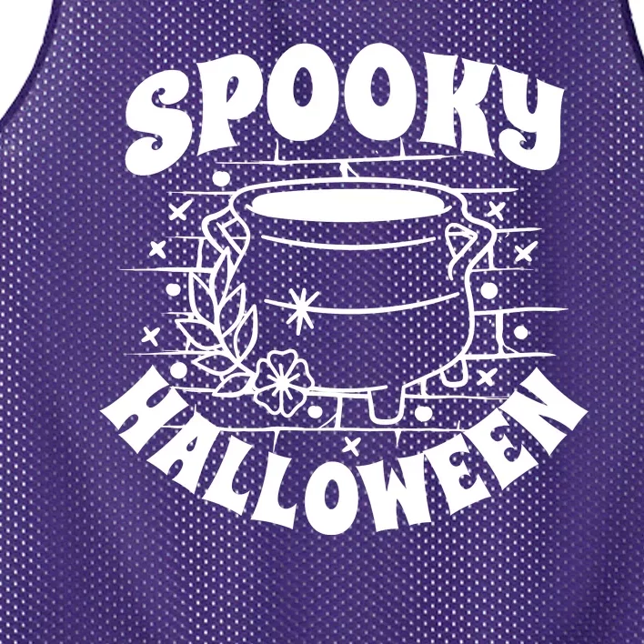 Spooky Halloween Witch Potion Mesh Reversible Basketball Jersey Tank