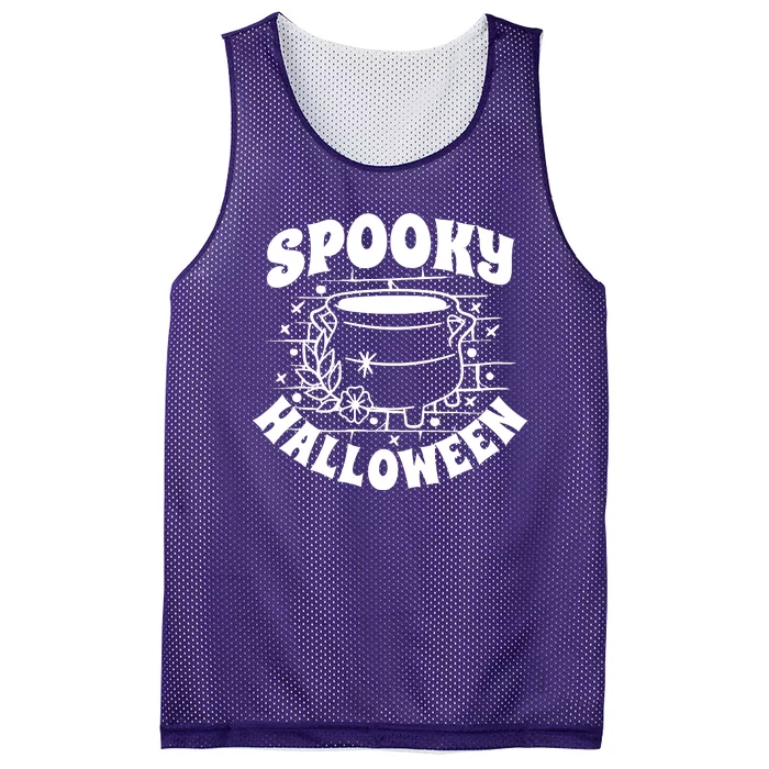 Spooky Halloween Witch Potion Mesh Reversible Basketball Jersey Tank