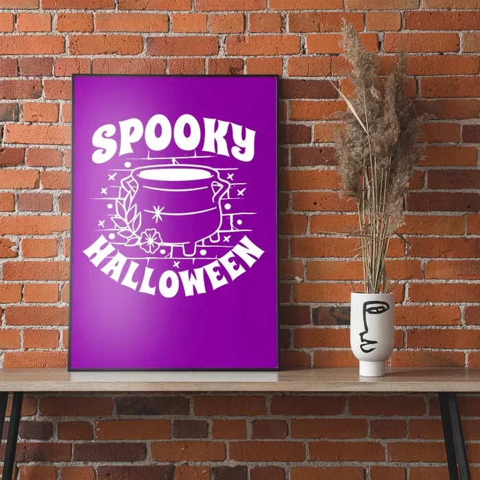 Spooky Halloween Witch Potion Poster