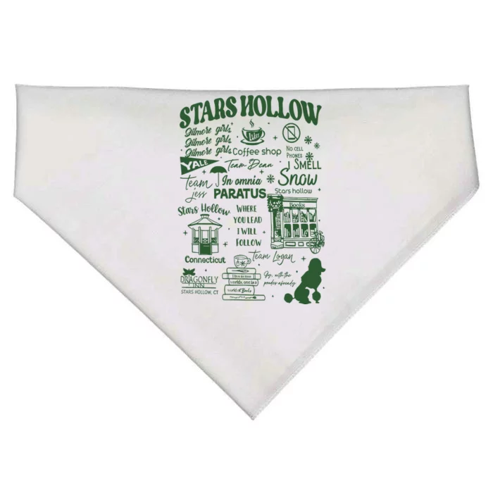 Stars Hollow Where You Lead I Will Follow USA-Made Doggie Bandana