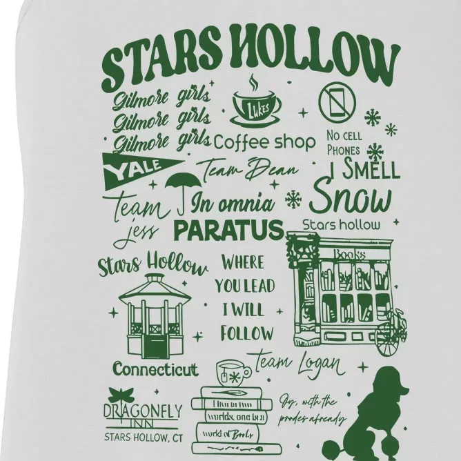 Stars Hollow Where You Lead I Will Follow Women's Racerback Tank