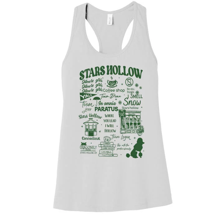 Stars Hollow Where You Lead I Will Follow Women's Racerback Tank