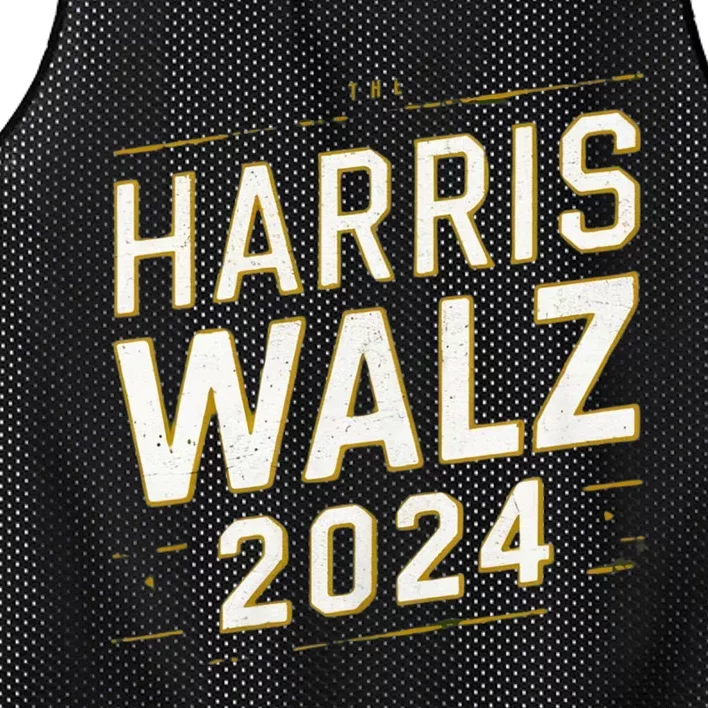 Support Harris Walz 2024 Election Kamala Harris Tim Watz Mesh Reversible Basketball Jersey Tank