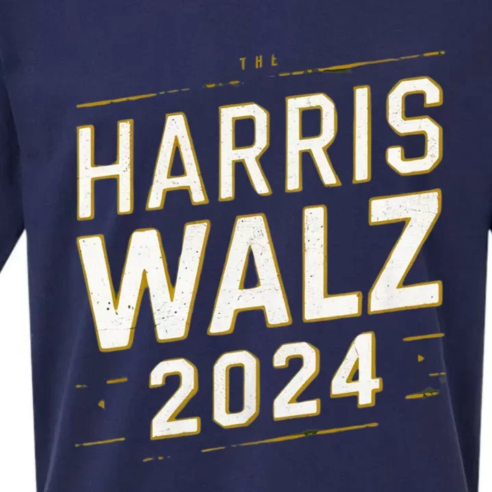 Support Harris Walz 2024 Election Kamala Harris Tim Watz Sueded Cloud Jersey T-Shirt