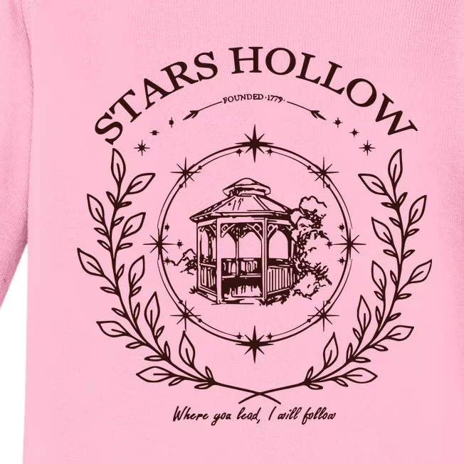 Stars Hollow Where You Lead I Will Follow Baby Long Sleeve Bodysuit