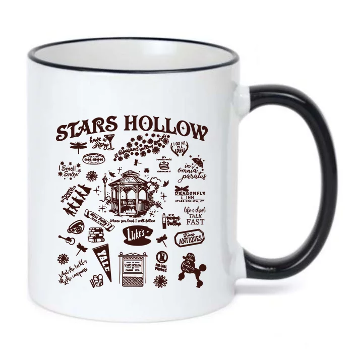 Stars Hollow Where You Lead I Will Follow Halloween Black Color Changing Mug